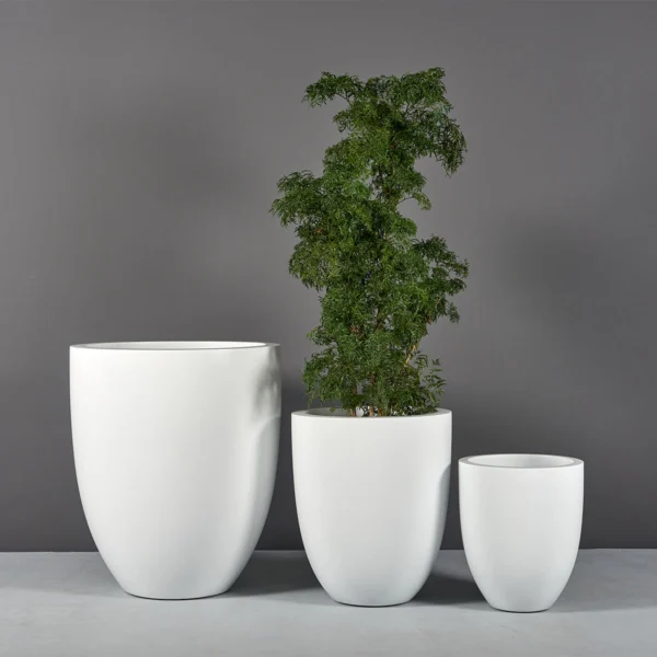 Valencia Tall Round Tapered Planter | Jay Scotts Collection
