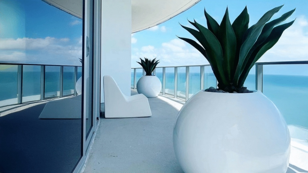 evergreen planters