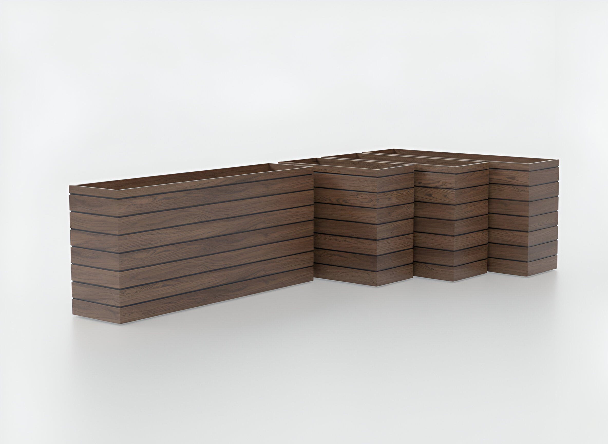 Siena Short Rectangle Planter